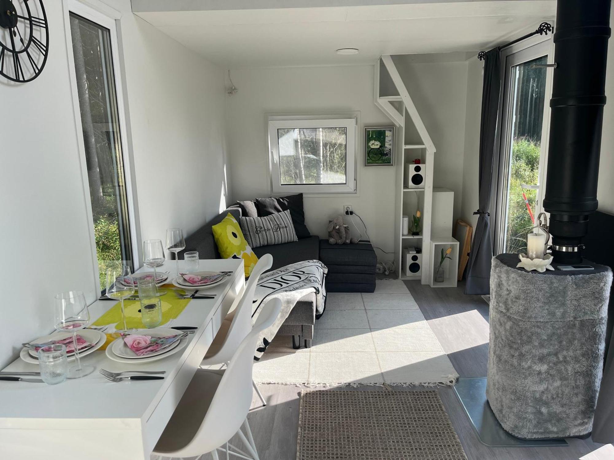 Luxus Tiny House Saagala Villa Tornio Eksteriør billede